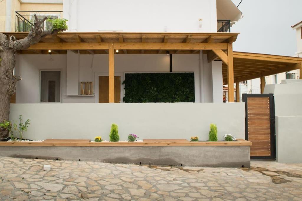 Alfa House W/ View & Barbeque In Pythagorion Villa ภายนอก รูปภาพ
