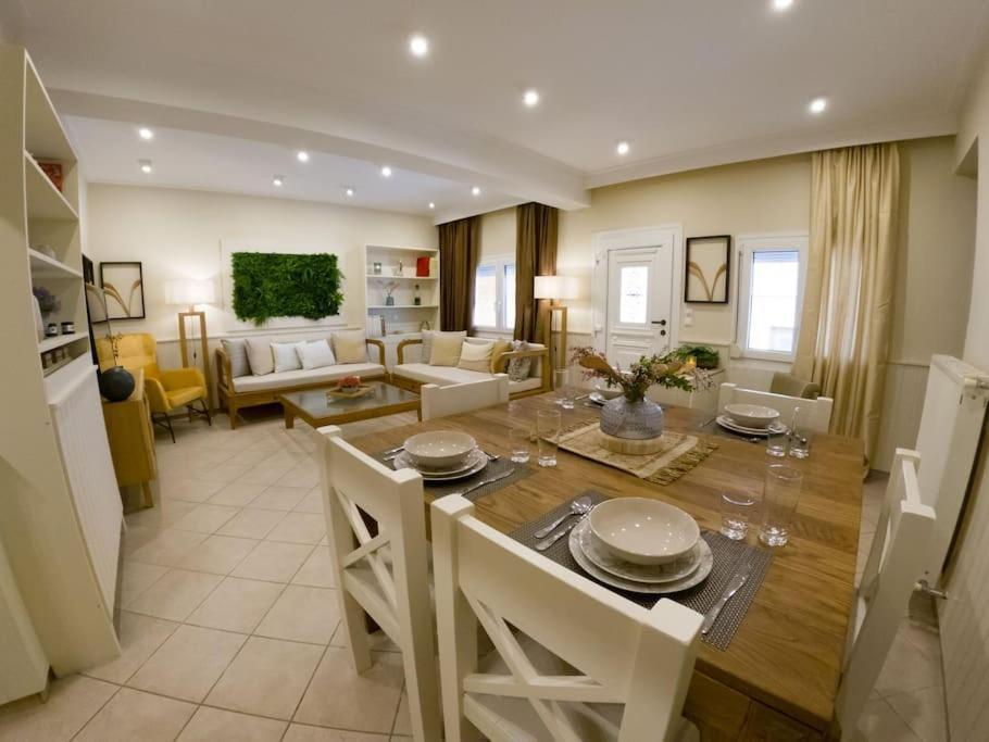 Alfa House W/ View & Barbeque In Pythagorion Villa ภายนอก รูปภาพ